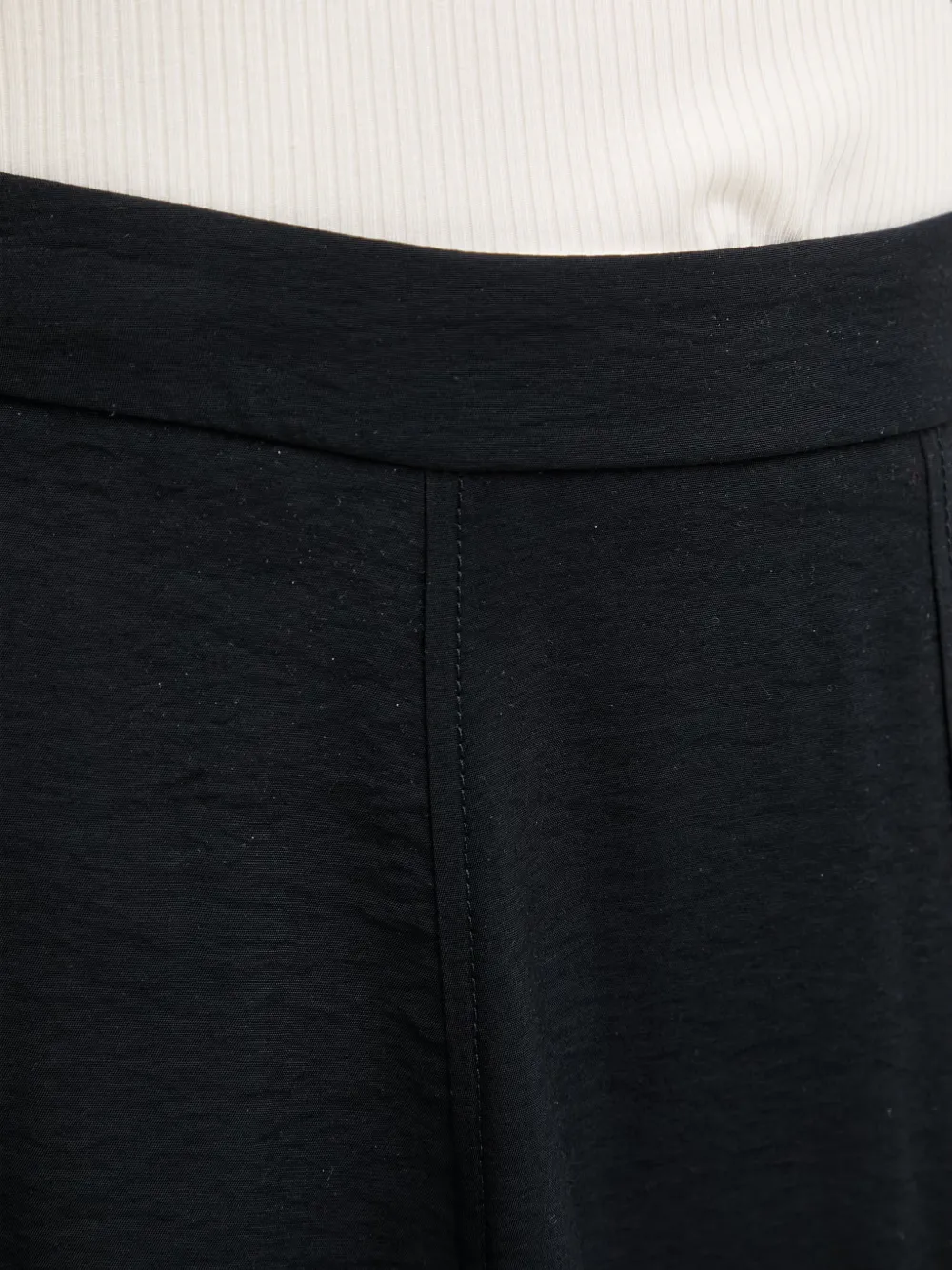Marc O'Polo Midi-rok met afwerking Zwart