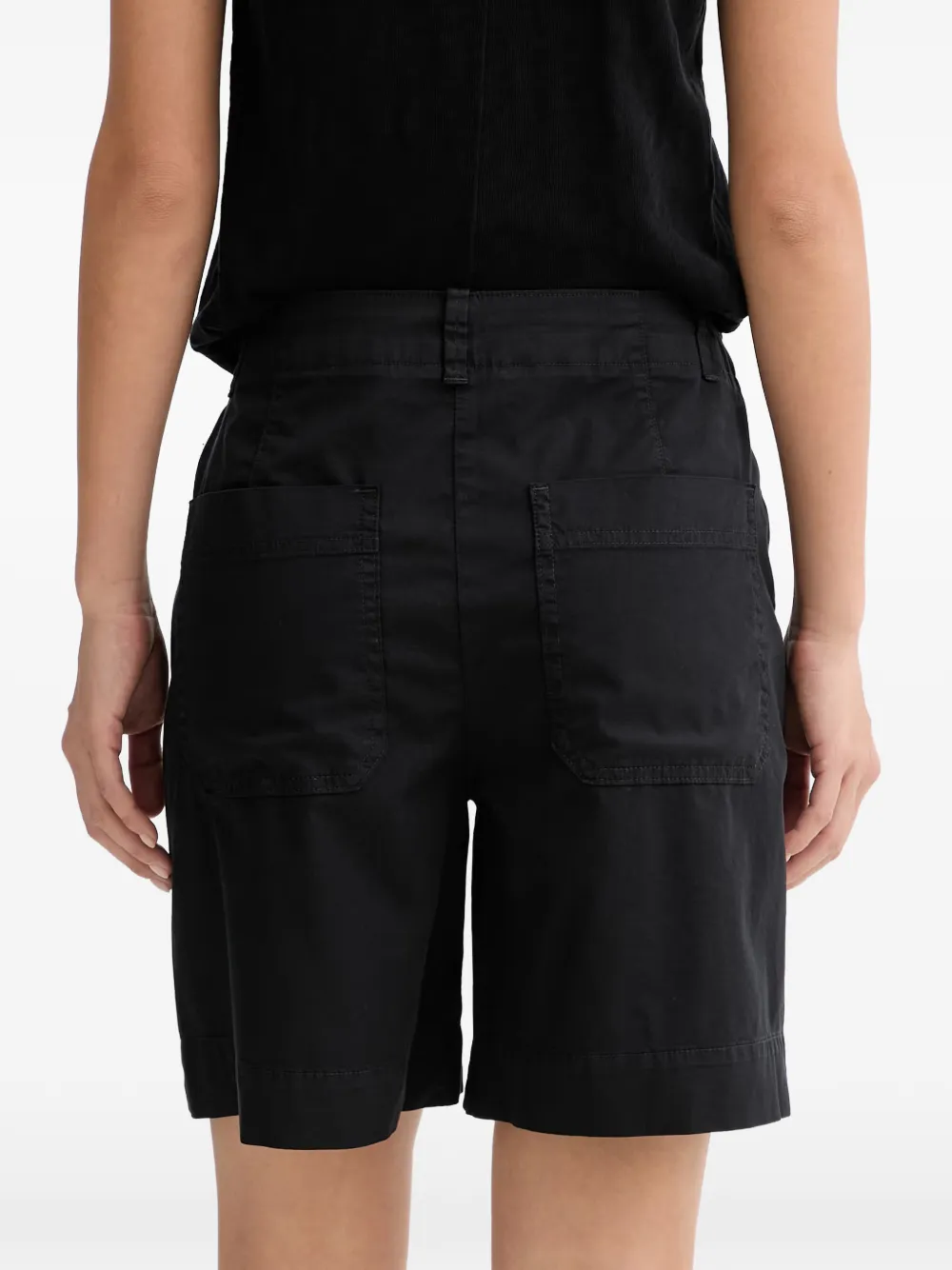 Marc O'Polo patch-pocket shorts Zwart
