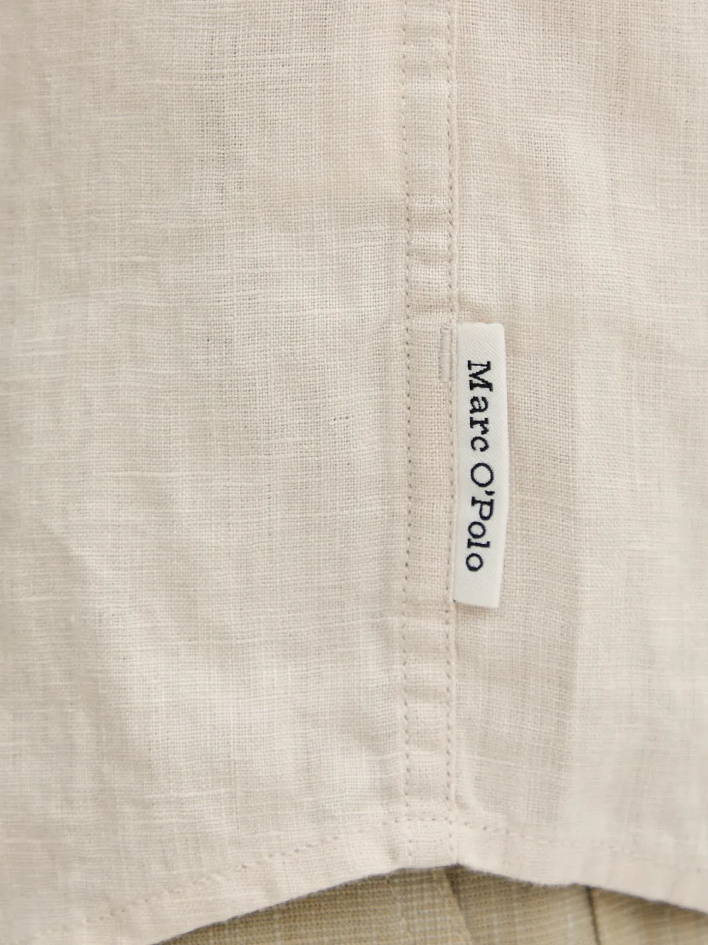 Marc O'Polo Overhemd met borstzak Beige