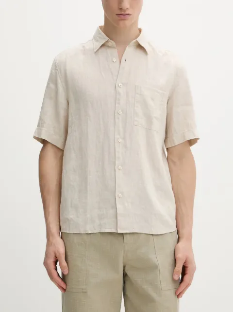 Marc O'Polo short-sleeve chest-pocket shirt