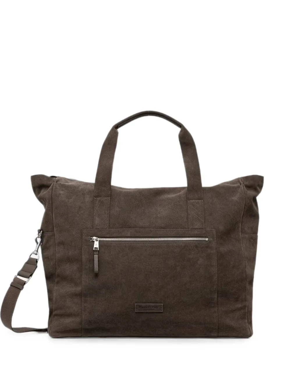 Marc O'Polo suede holdall - Marrone