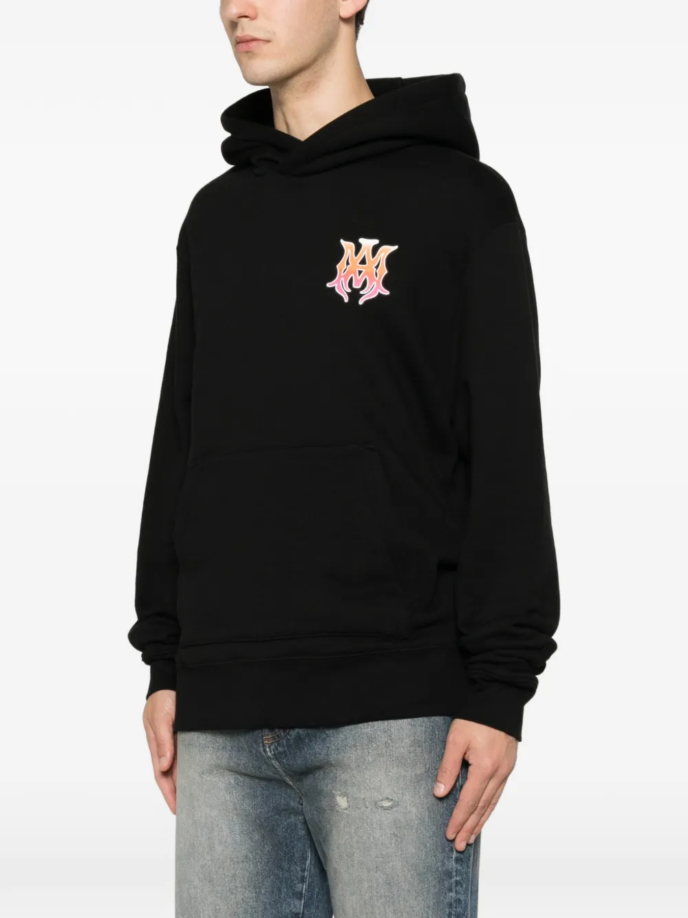 AMIRI Hoodie met print Zwart