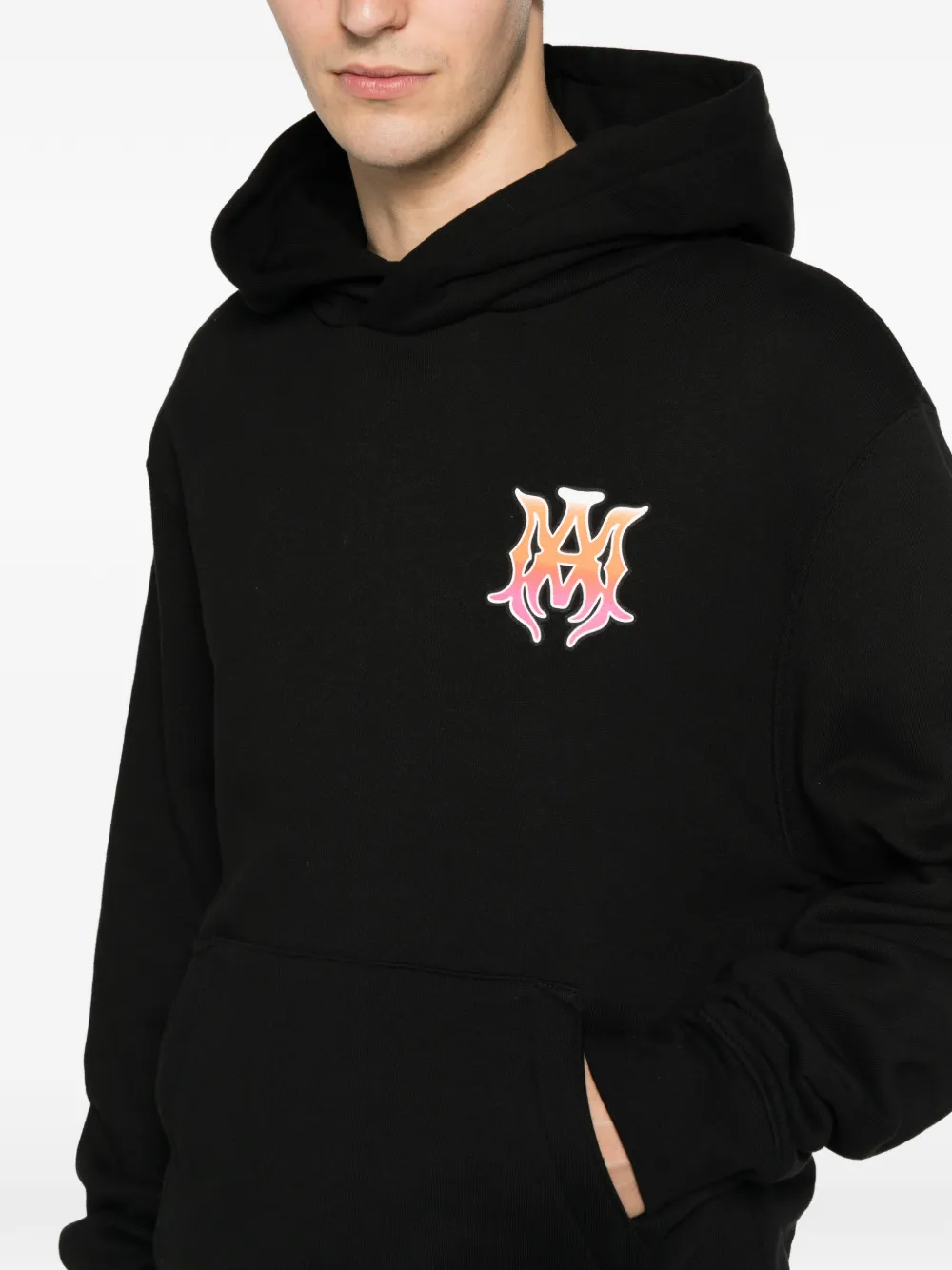AMIRI Hoodie met print Zwart