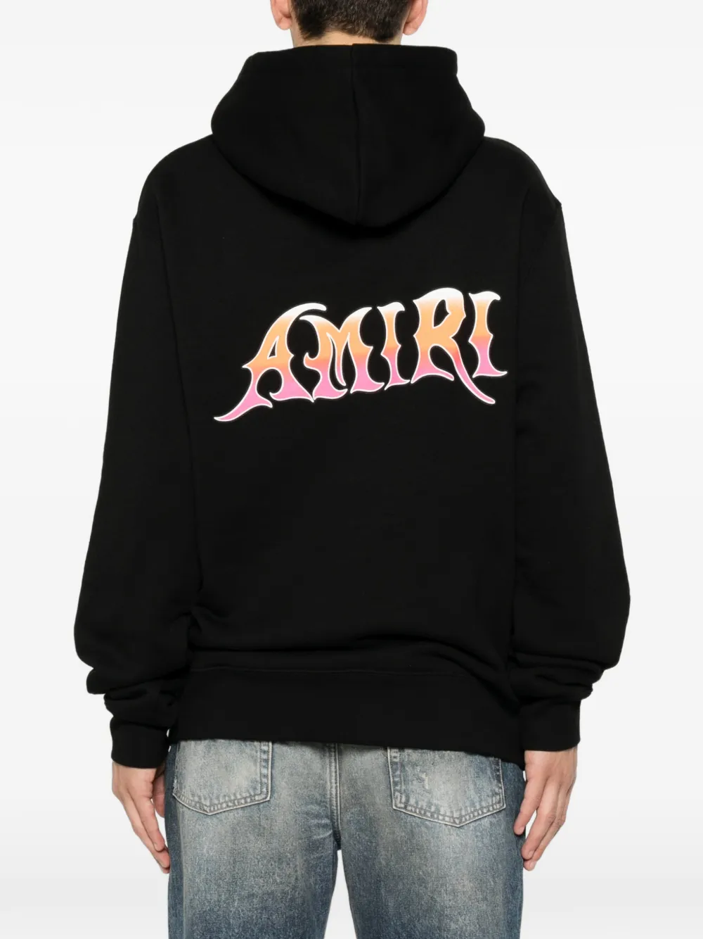 AMIRI Hoodie met print Zwart