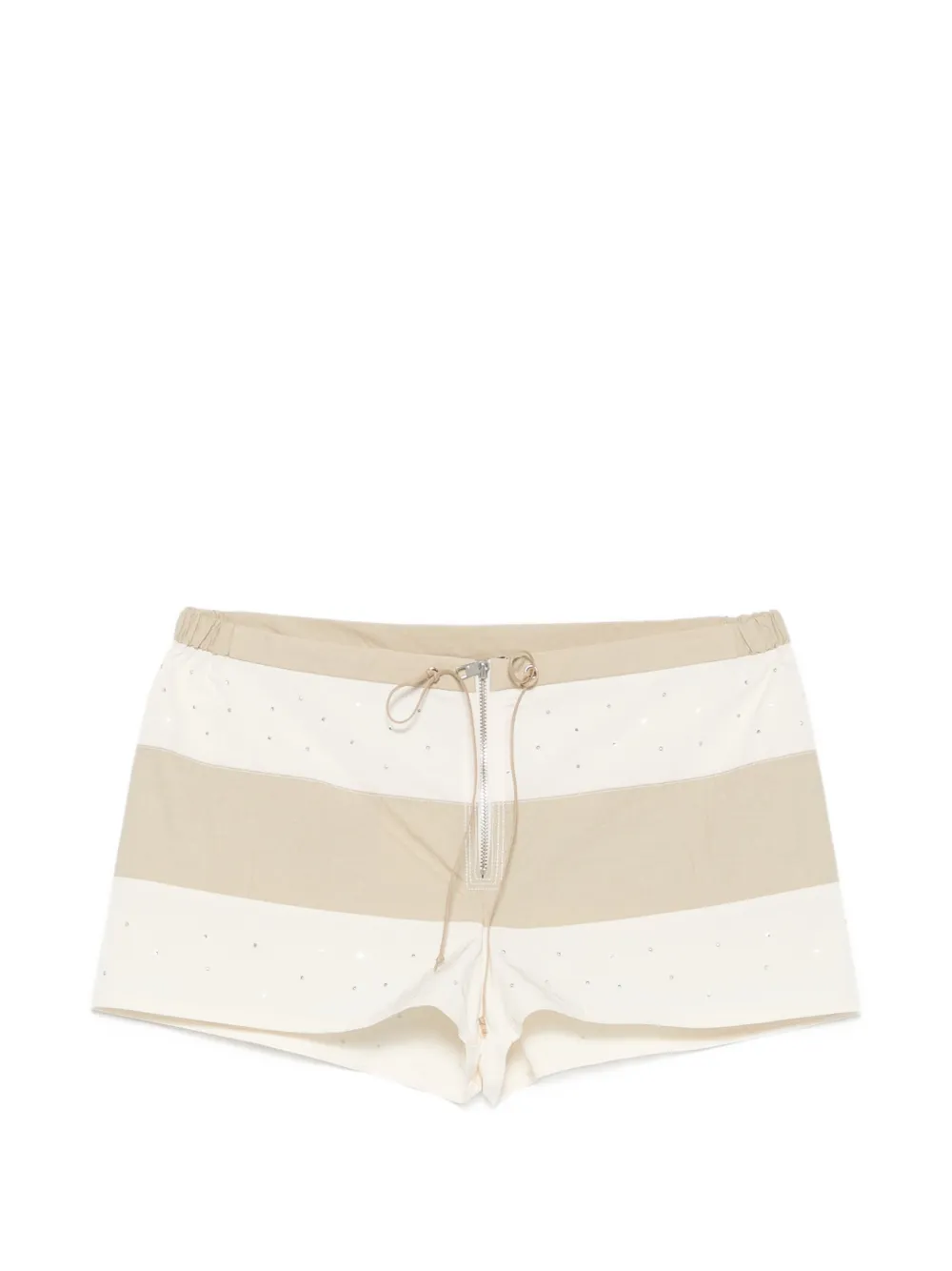 Paloma Wool Zurriola rhinestone-embellished shorts - Toni neutri