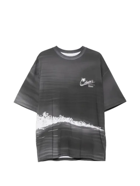 AMIRI camiseta con motivo de palmeras
