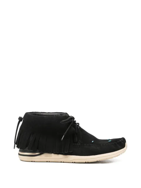 visvim FBT Shaman-Folk fringed desert boots