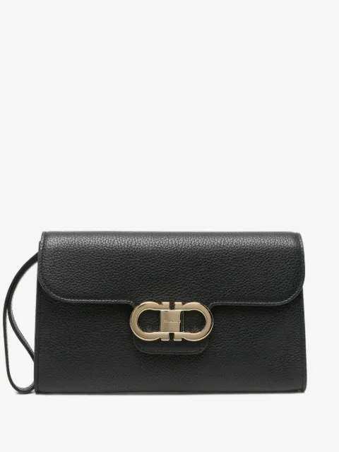 Ferragamo bolsa de mano Gancini doble