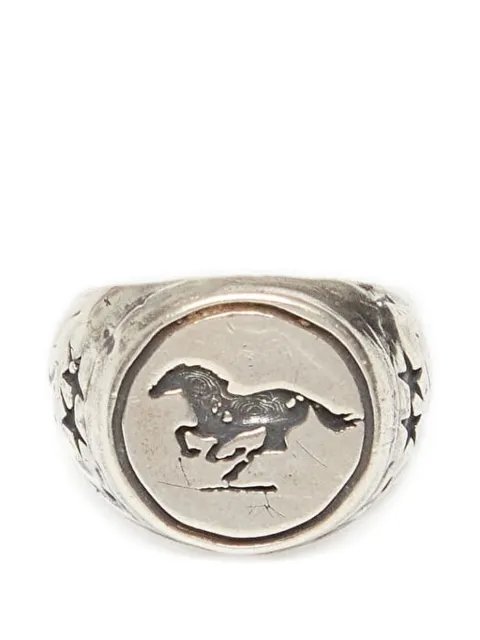 TWOJEYS Galloping signet ring