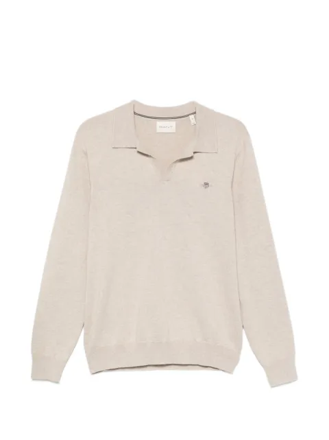Gant embroidered-logo T-shirt