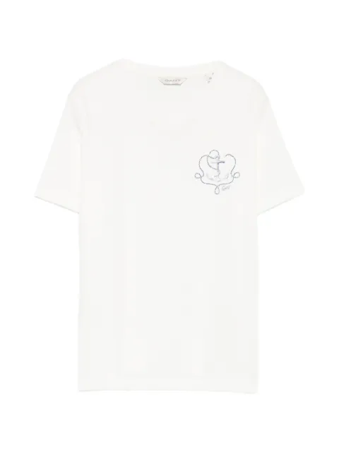 Gant anchor-print T-shirt