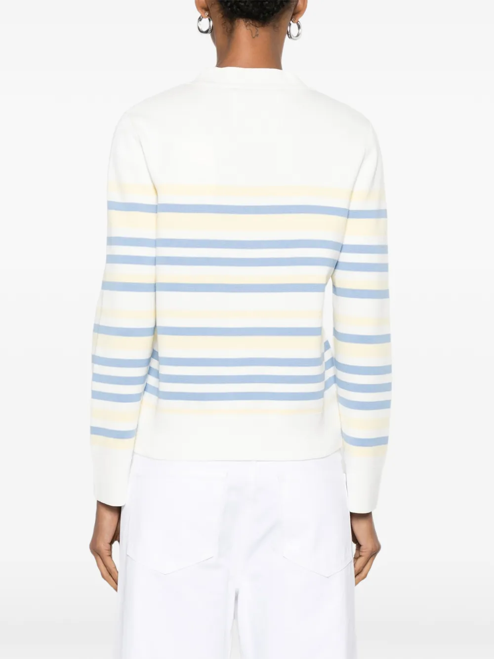Gant Gestreept vest Wit
