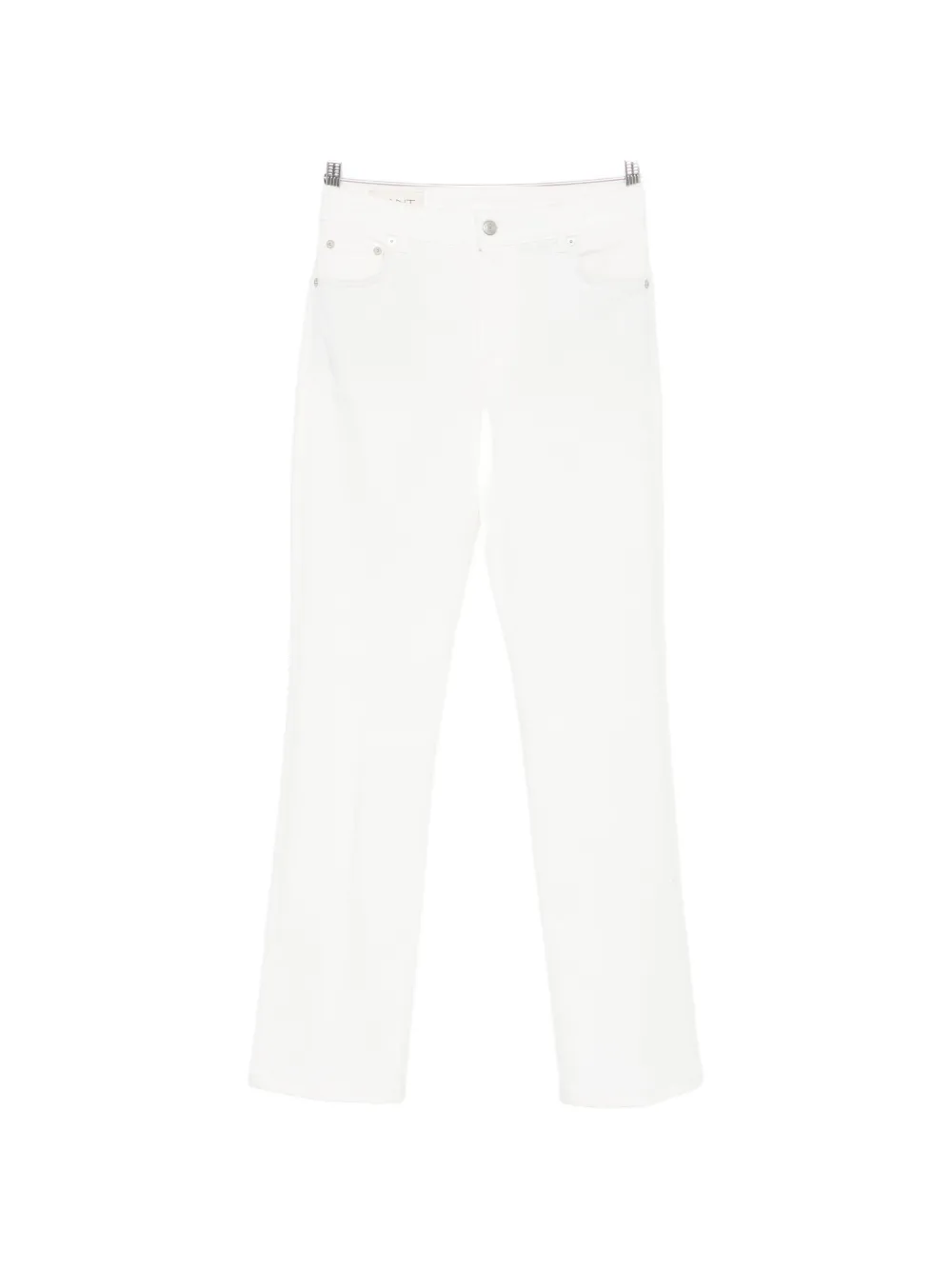 Gant logo-patch jeans - Bianco