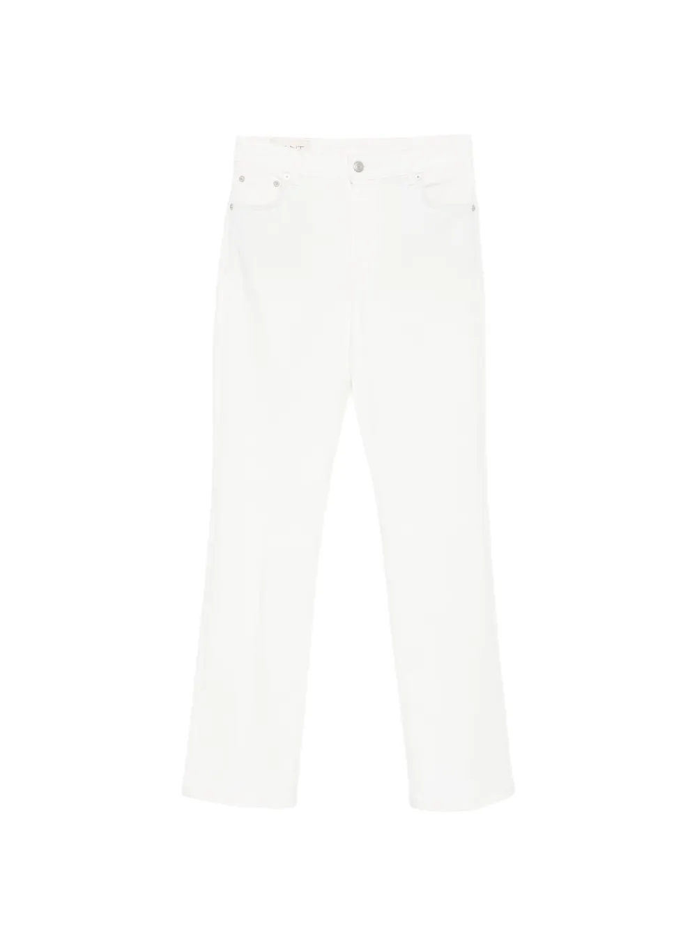 Gant logo-patch jeans - Bianco