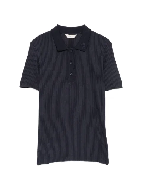 Gant playera tipo polo tejida de canalé