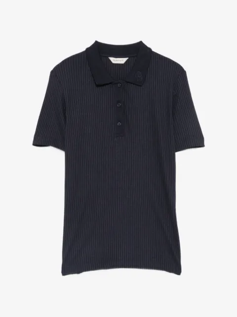 Gant playera tipo polo tejida de canalé