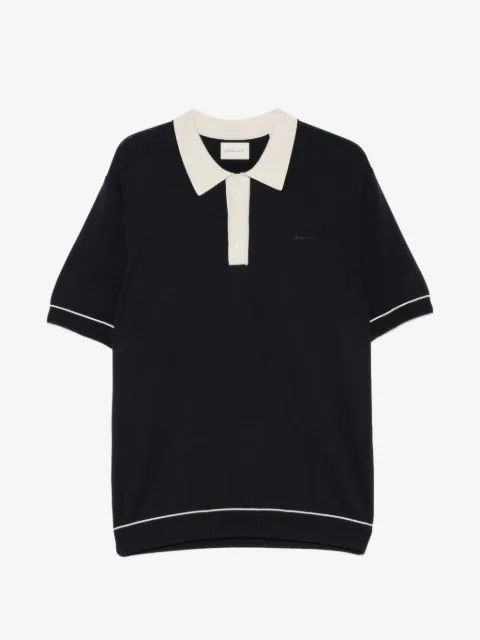 Gant playera tipo polo con cuello en contraste