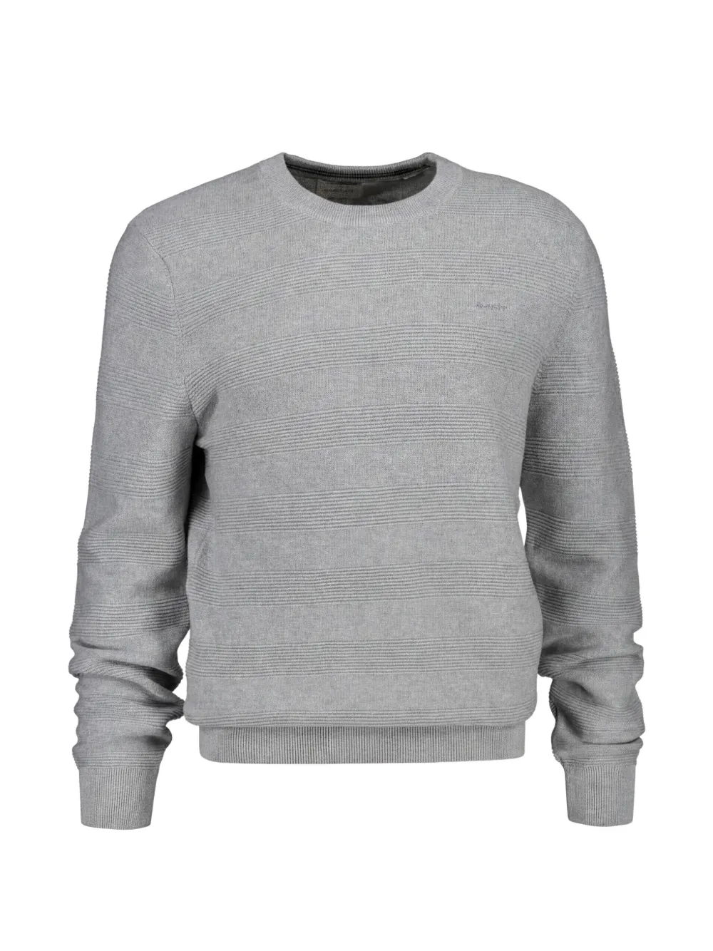 Gant Sweatshirt mit Rundhalsausschnitt - Grau