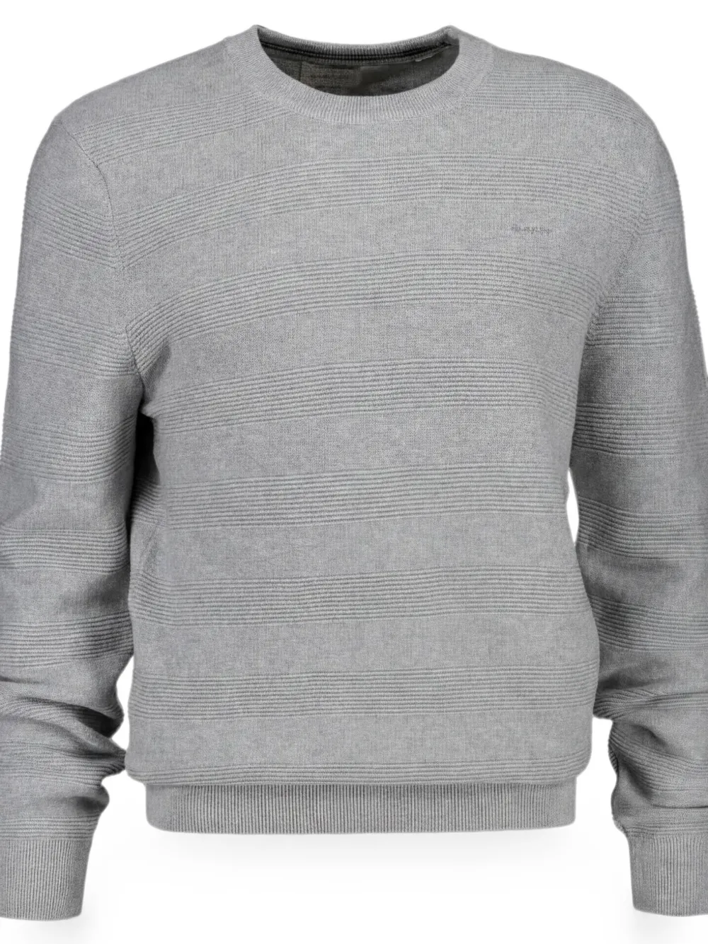 Gant Sweater met ronde hals Grijs