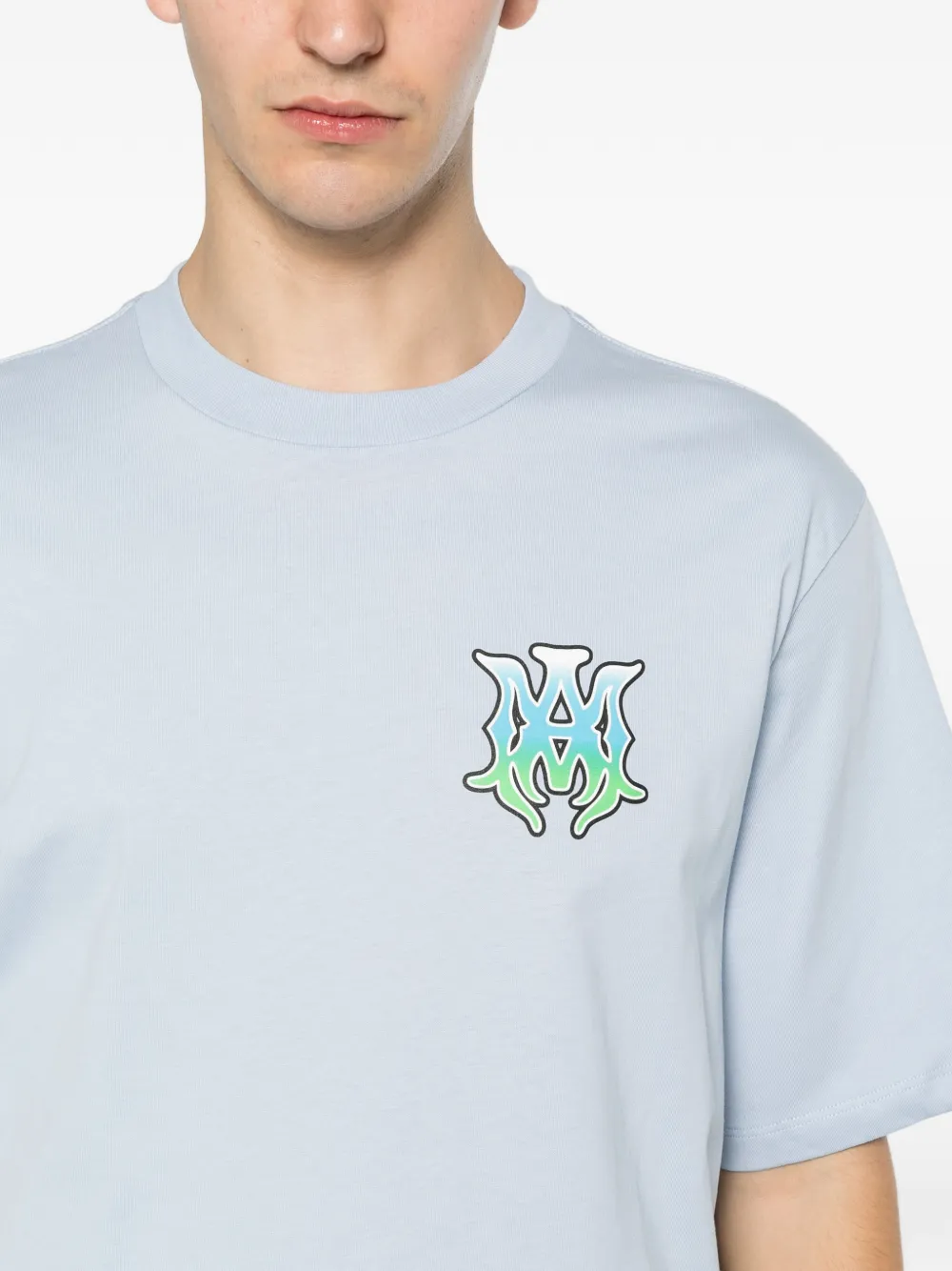 AMIRI MA T-shirt Blauw