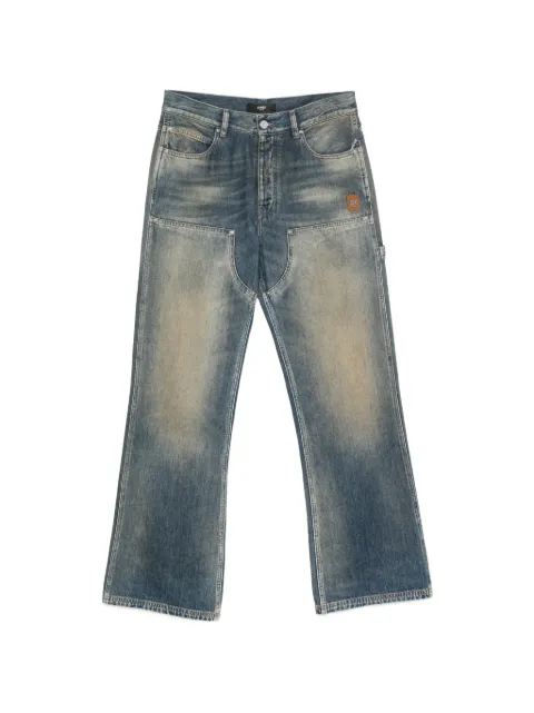 AMIRI faded panelled jeans