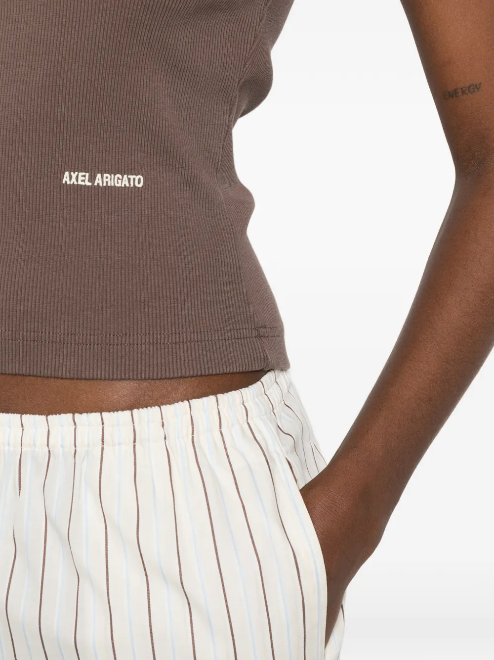 Axel Arigato Dahlia T-shirt Bruin