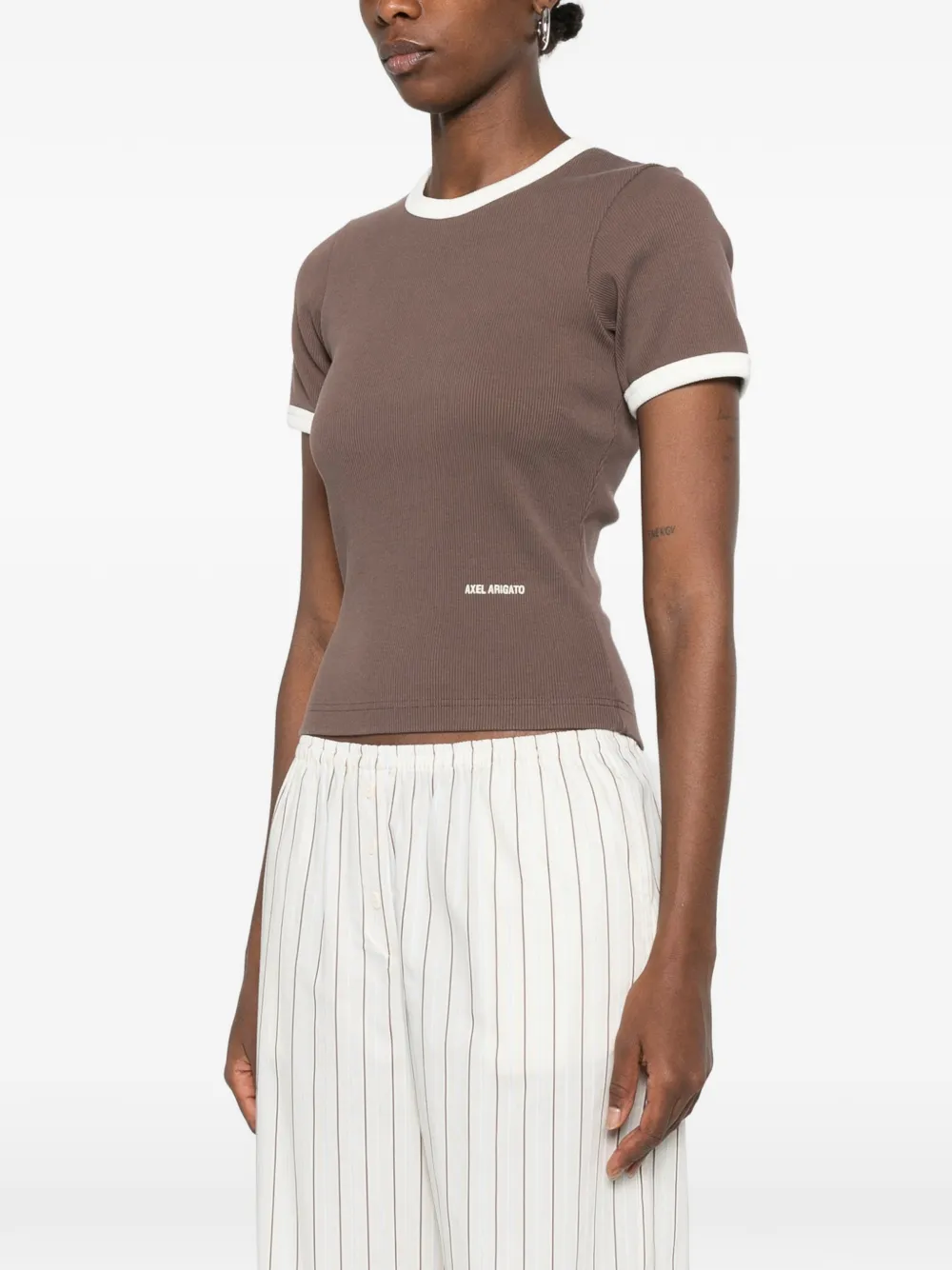Axel Arigato Dahlia T-shirt Bruin