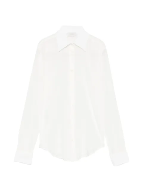 Mazzarelli Gea curved-hem shirt