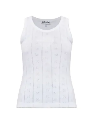 Alexander Wang クロップド タンクトップ | ホワイト | FARFETCH JP