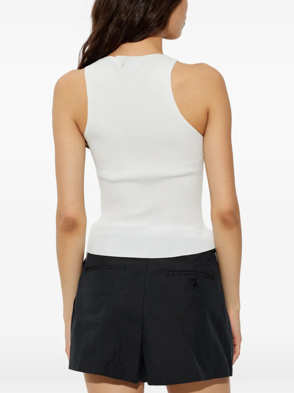 Alexander Wang リブニット タンクトップ | ホワイト | FARFETCH JP