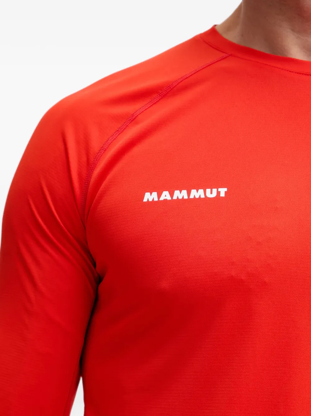Mammut Ducan FL long-sleeve performance T-shirt Rood