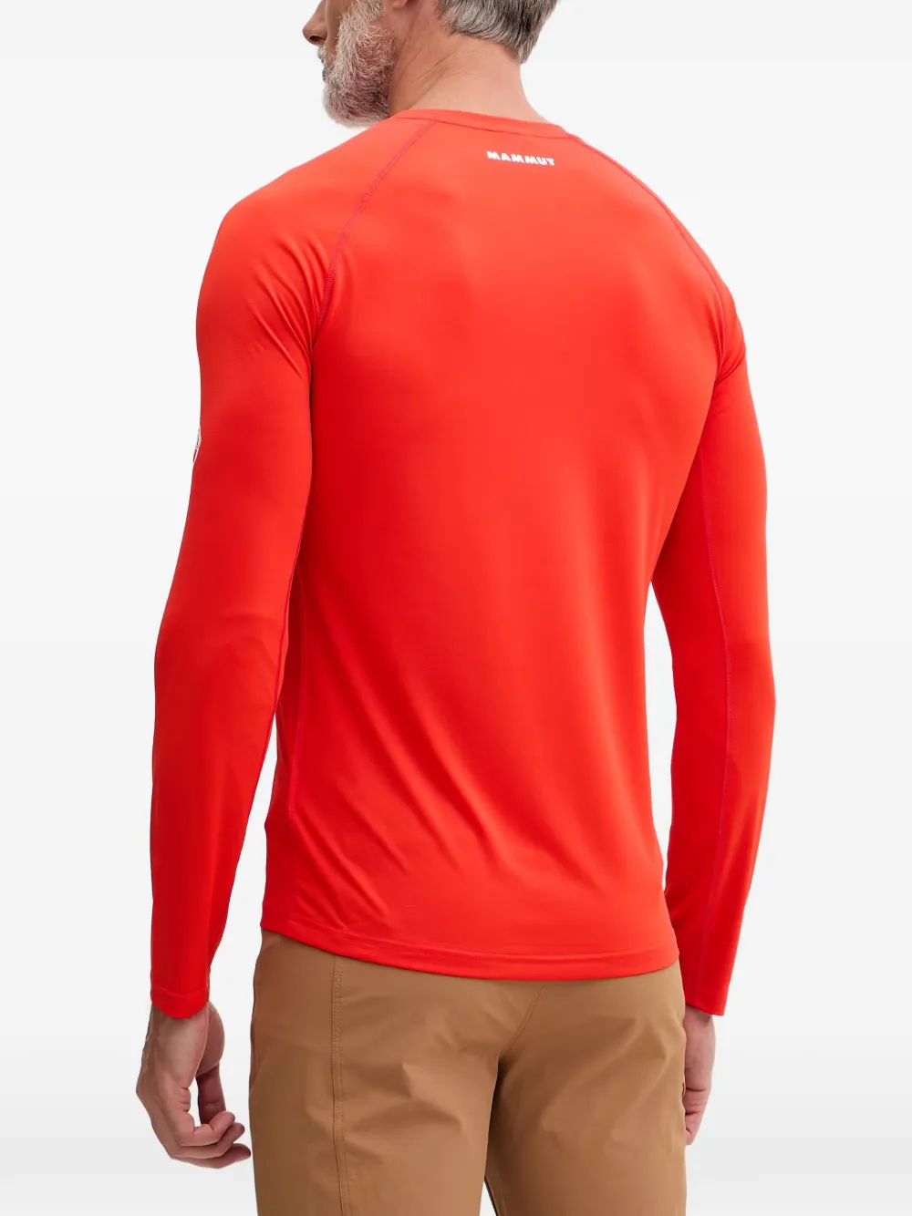Mammut Ducan FL long-sleeve performance T-shirt Rood