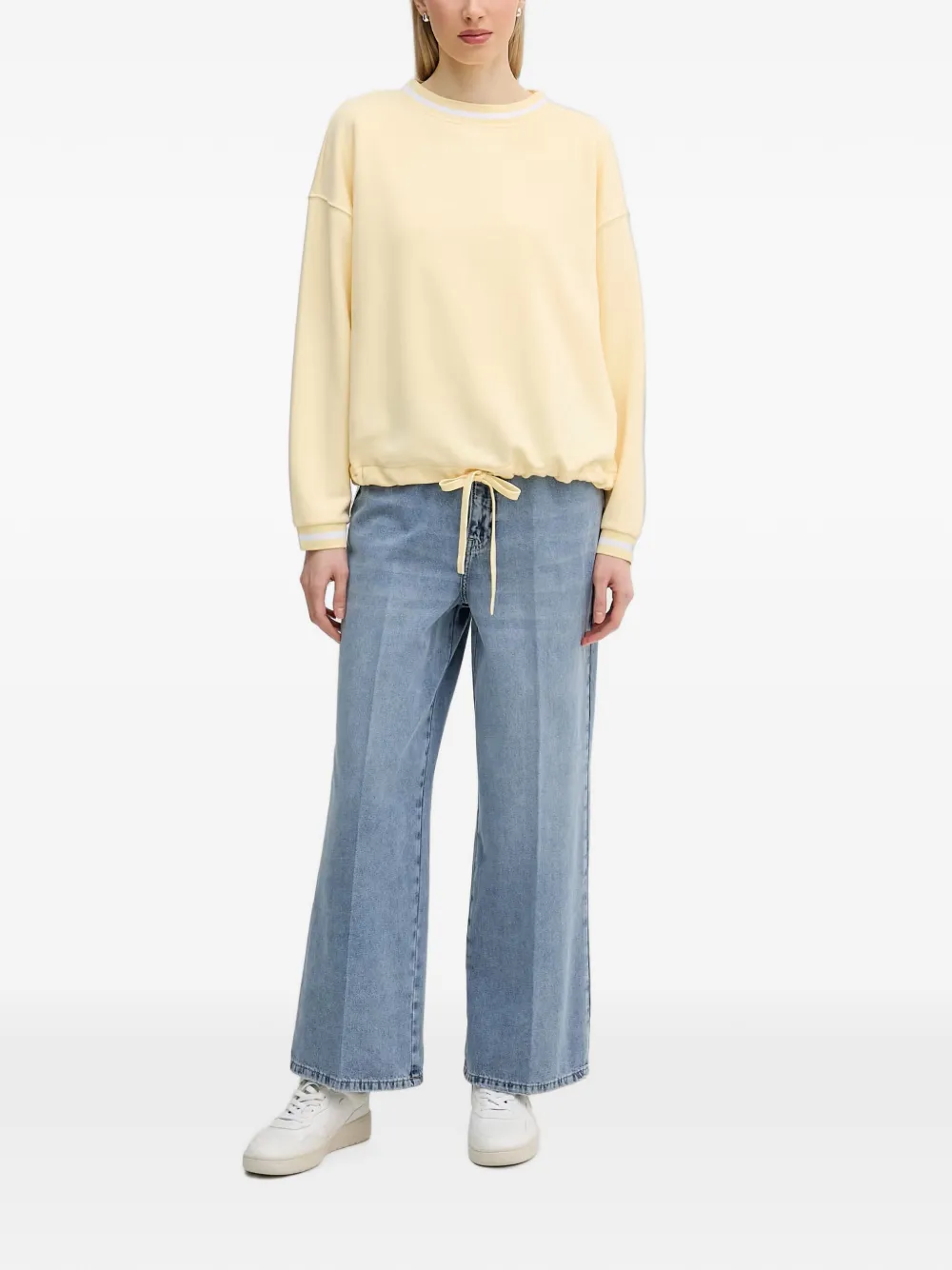 Marc Aurel Broek met wijde pijpen Blauw