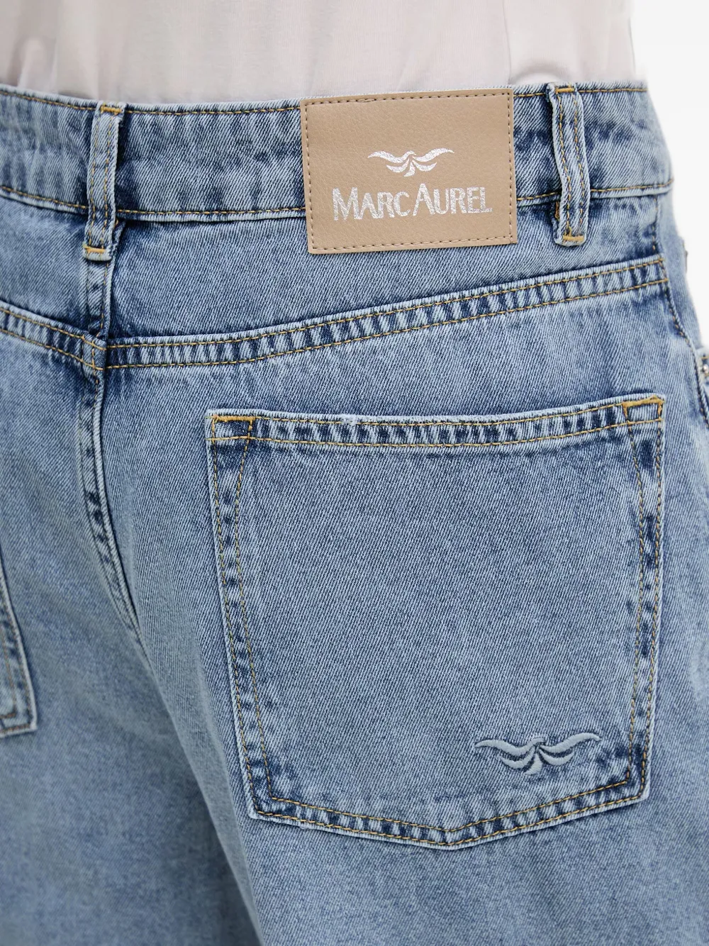 Marc Aurel Broek met wijde pijpen Blauw