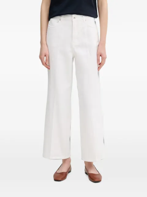 Marc Aurel pressed-crease wide-leg jeans