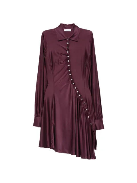 Rabanne snap-button mini dress