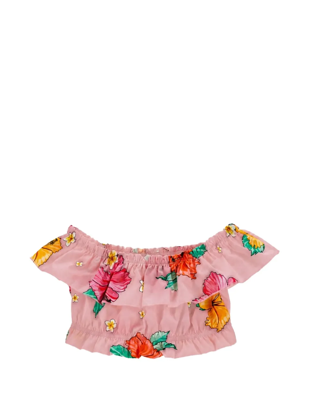 Monnalisa Top met bloemenprint Roze