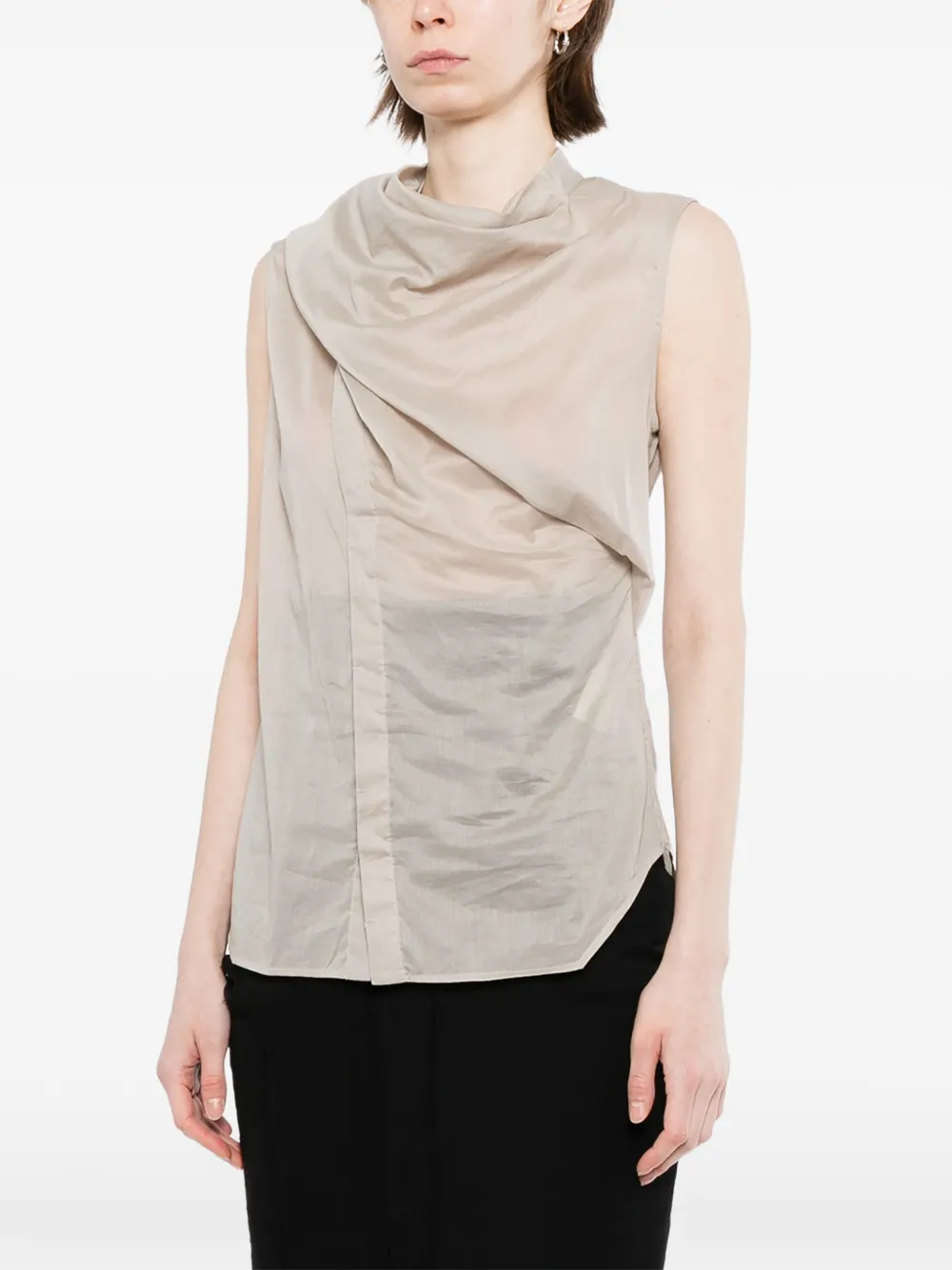 Rick Owens Island blouse Grijs