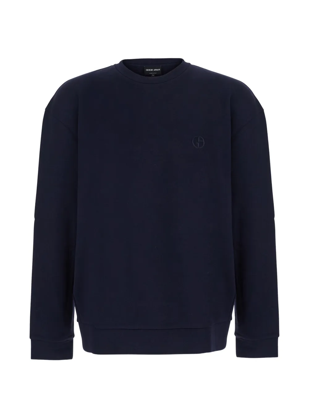 Giorgio Armani GA logo-embroidered sweater