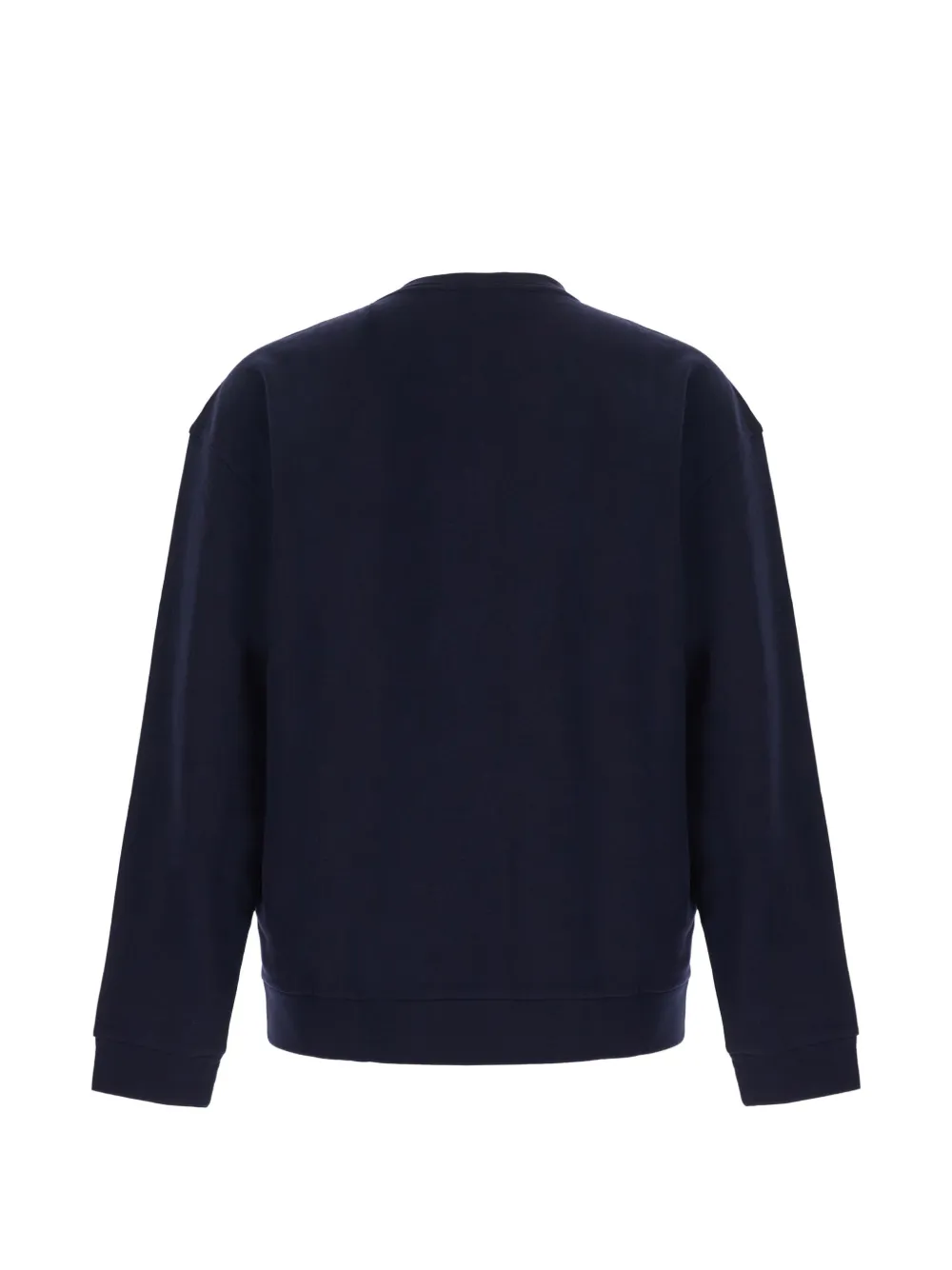 Giorgio Armani Trui met geborduurd GA-logo Blauw