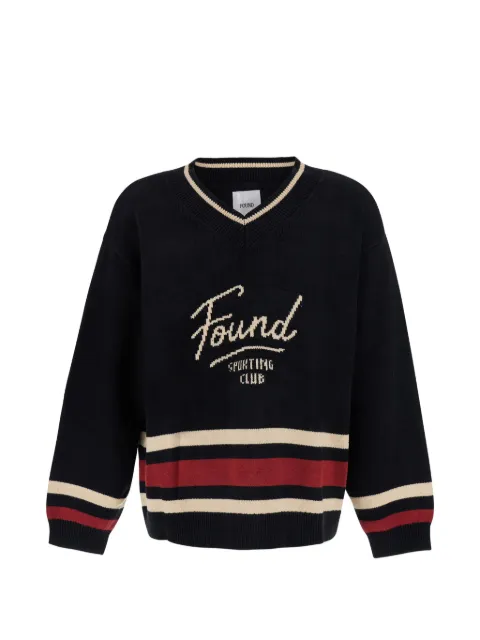 FOUND Sport Club Varsity sweater
