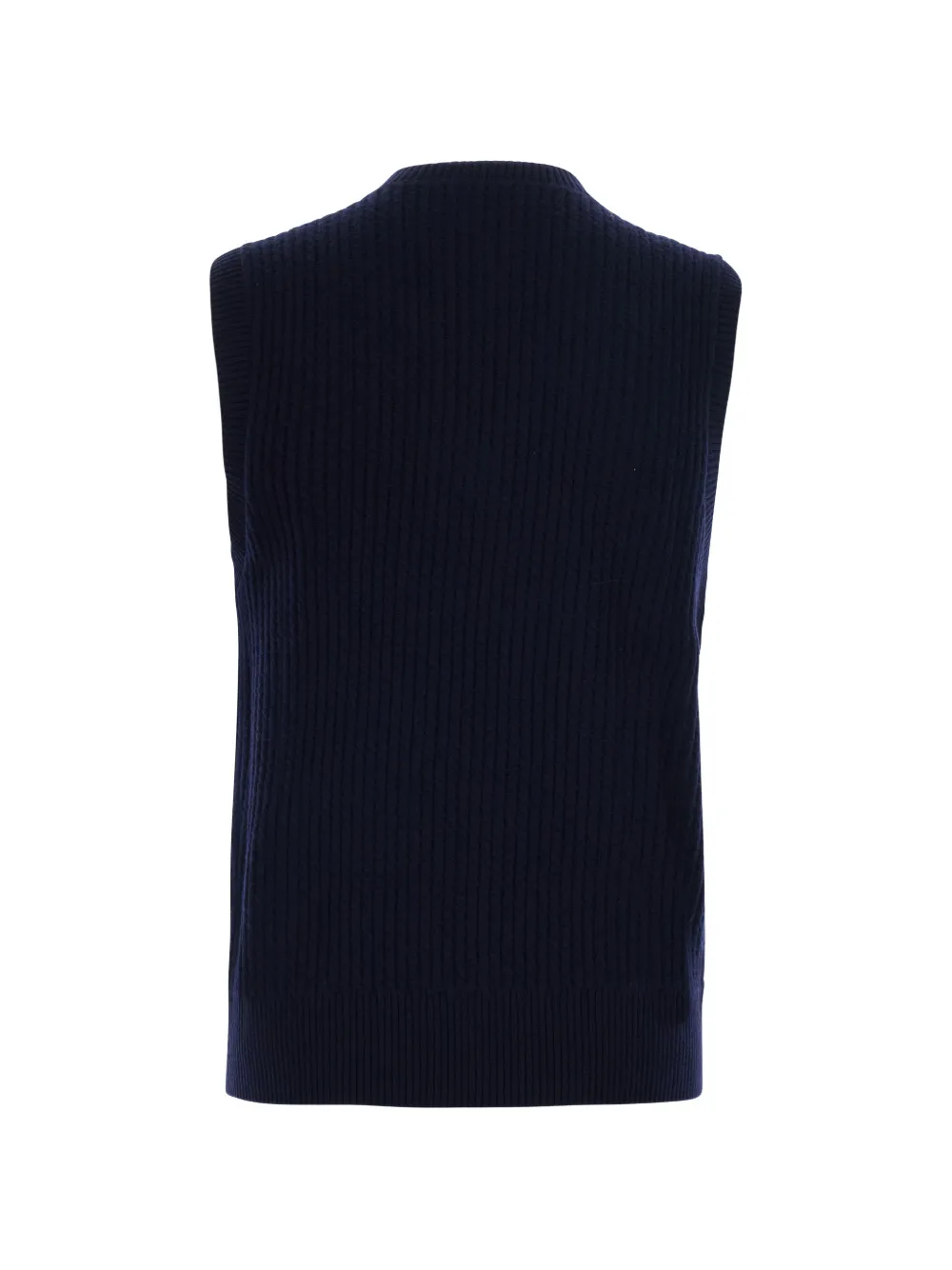Emporio Armani Ribgebreide trui Blauw