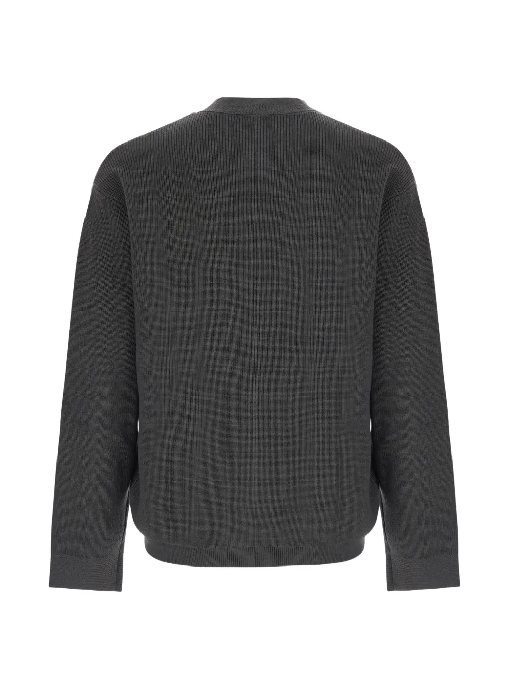 Emporio Armani Vest met geborduurd logo Grijs