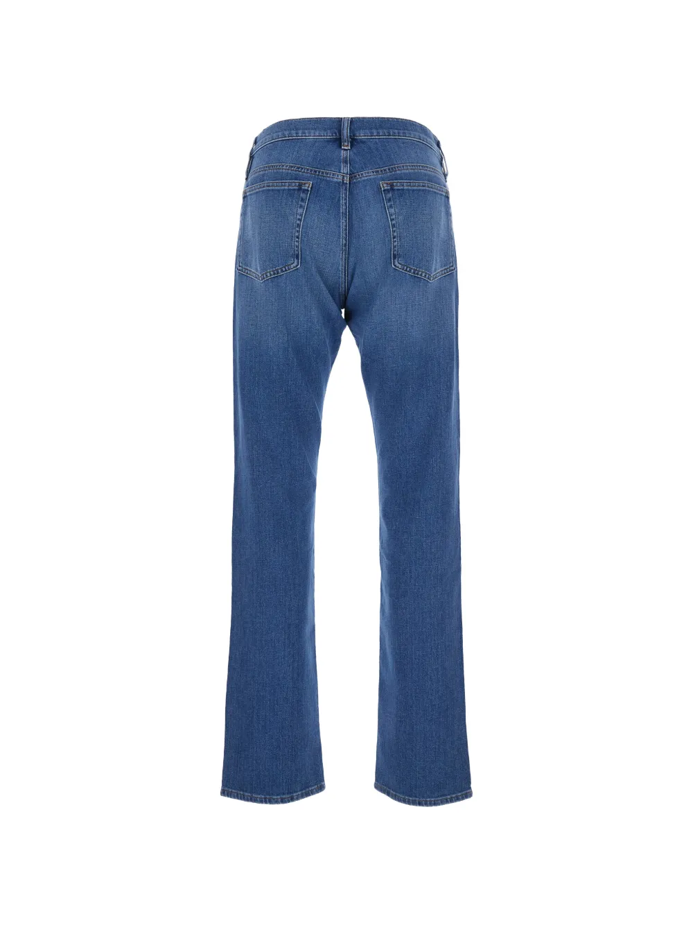 FRAME Slim-fit jeans Blauw
