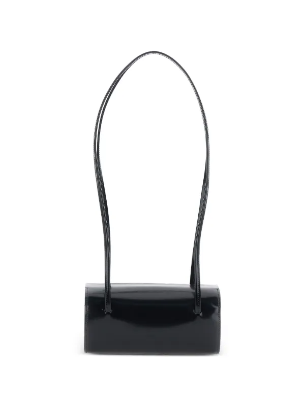 Fane Mie Leather Mini Bag in Black