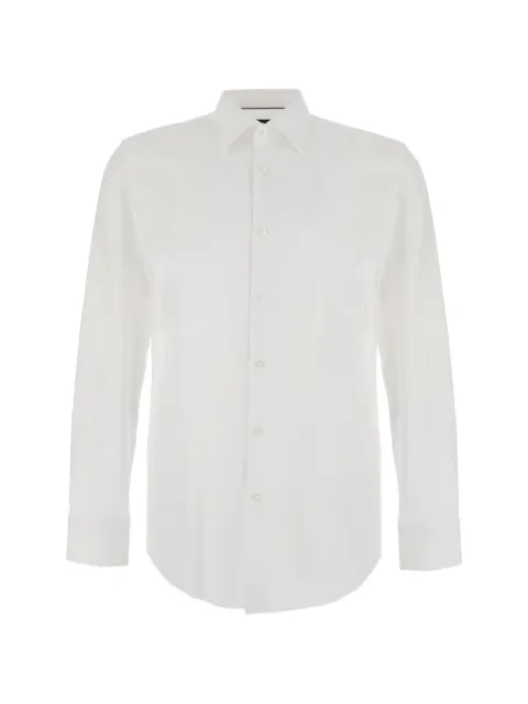 BOSS classic-collar button-up shirt