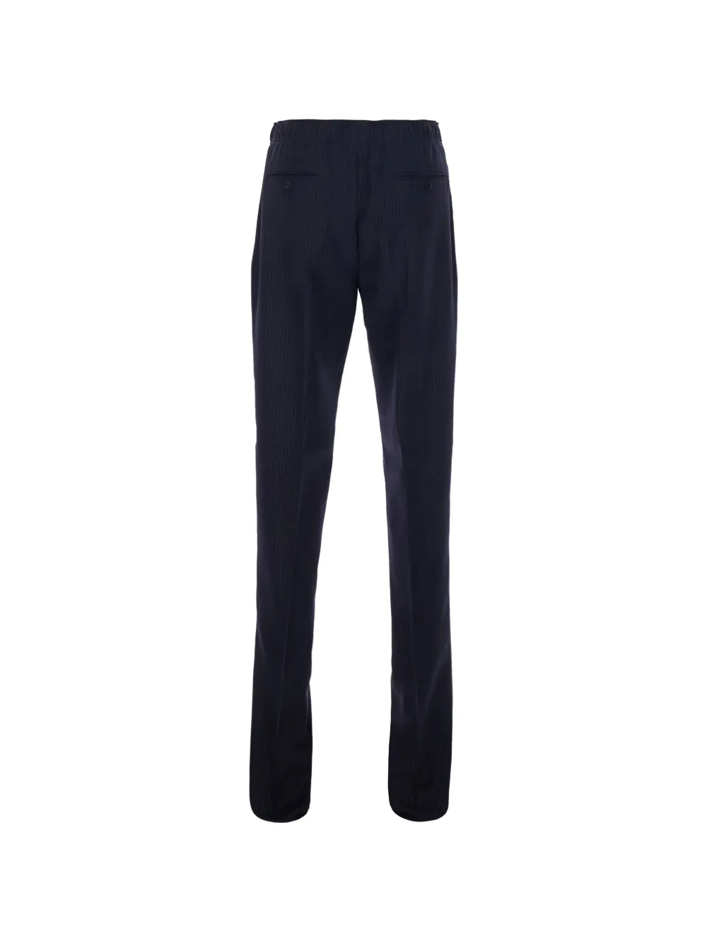 Givenchy Couture Seam gestreepte wollen joggingbroek Blauw