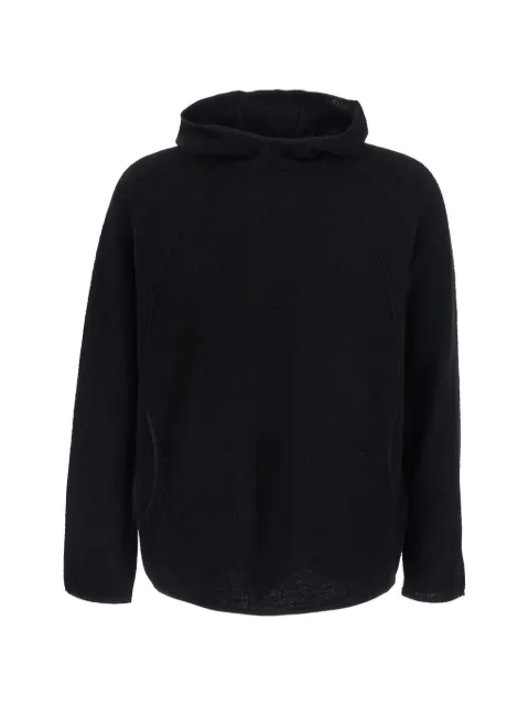 Hiking Patrol fleece-texture raglan-sleeve hoodie