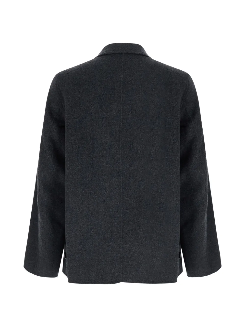 Mauro Grifoni Button-up jas met opgestikte zak Grijs