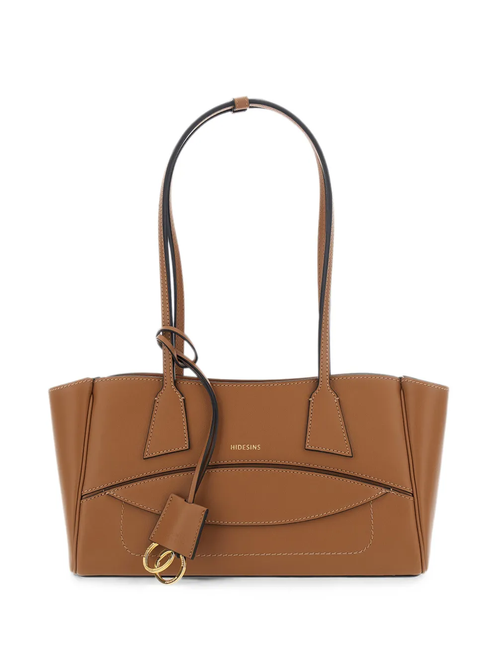 HIDESINS logo-print shoulder bag - Brown